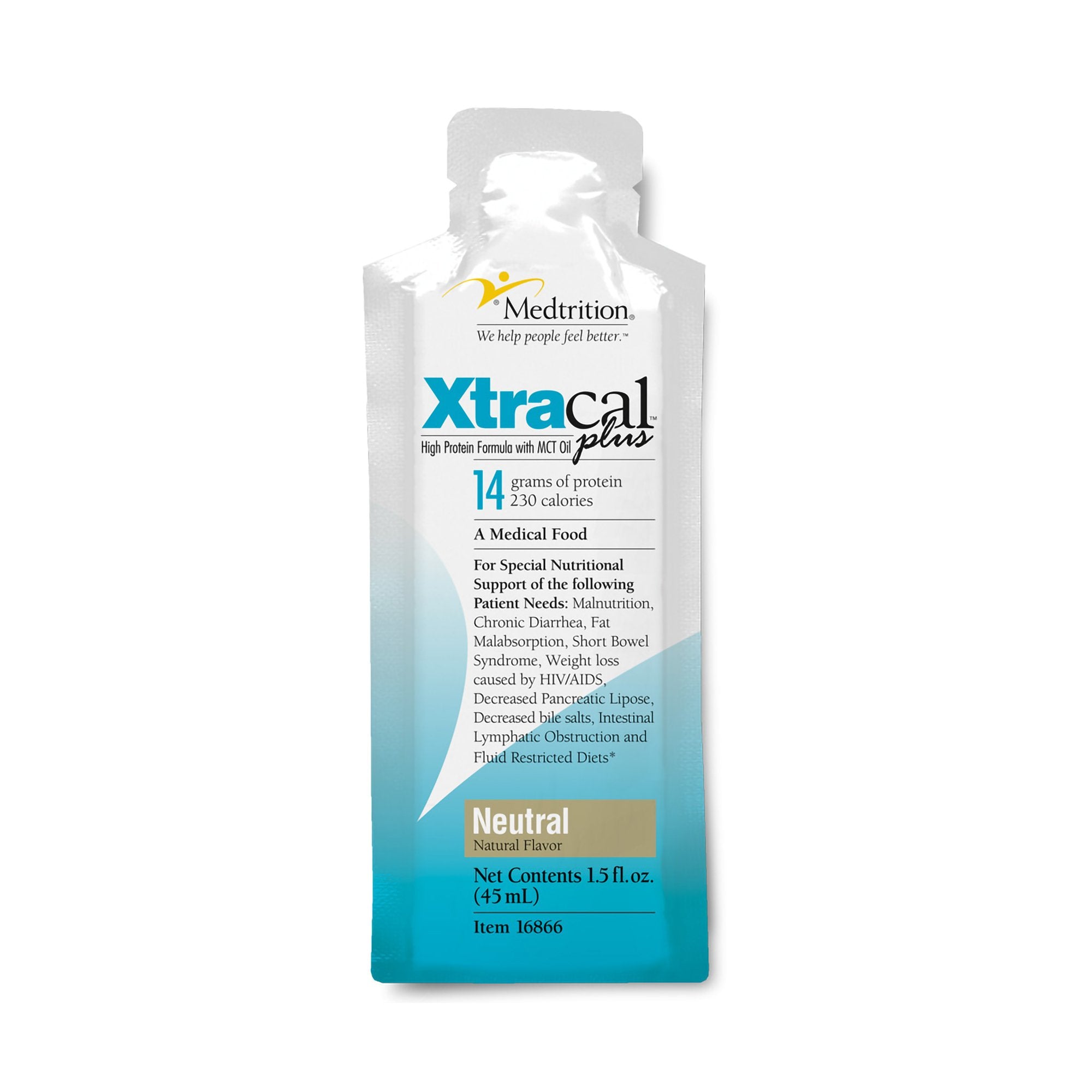 Oral Supplement ProSource XtraCal Neutral Flavor Liquid 1 oz. Individual Packet, Packaging Type- Case