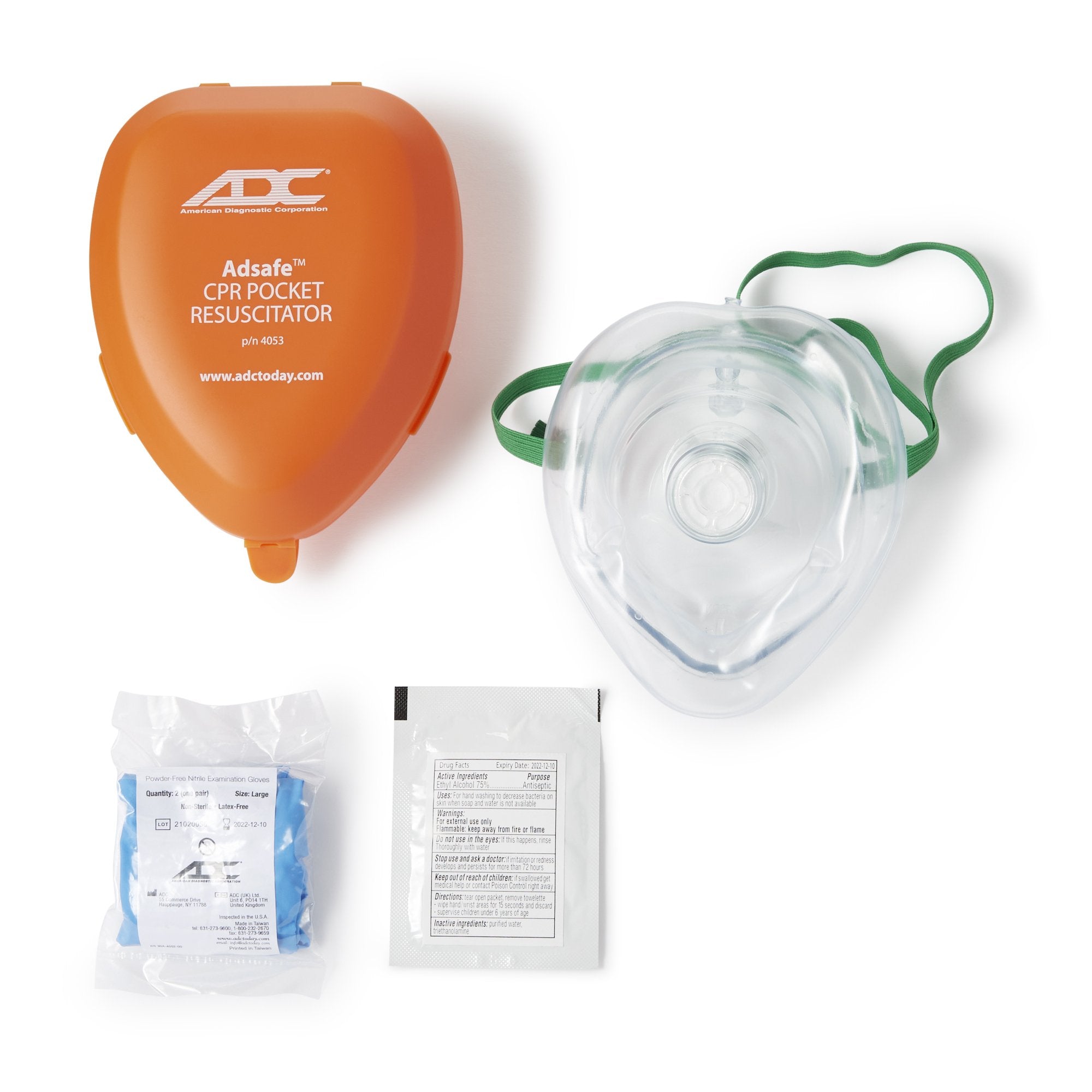 Adsafe CPR Mask With Case