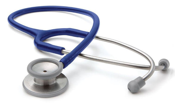 Clinician Stethoscope Adscope 603 Royal Blue 1 Tube 22 Inch Tube Double Sided Chestpiece