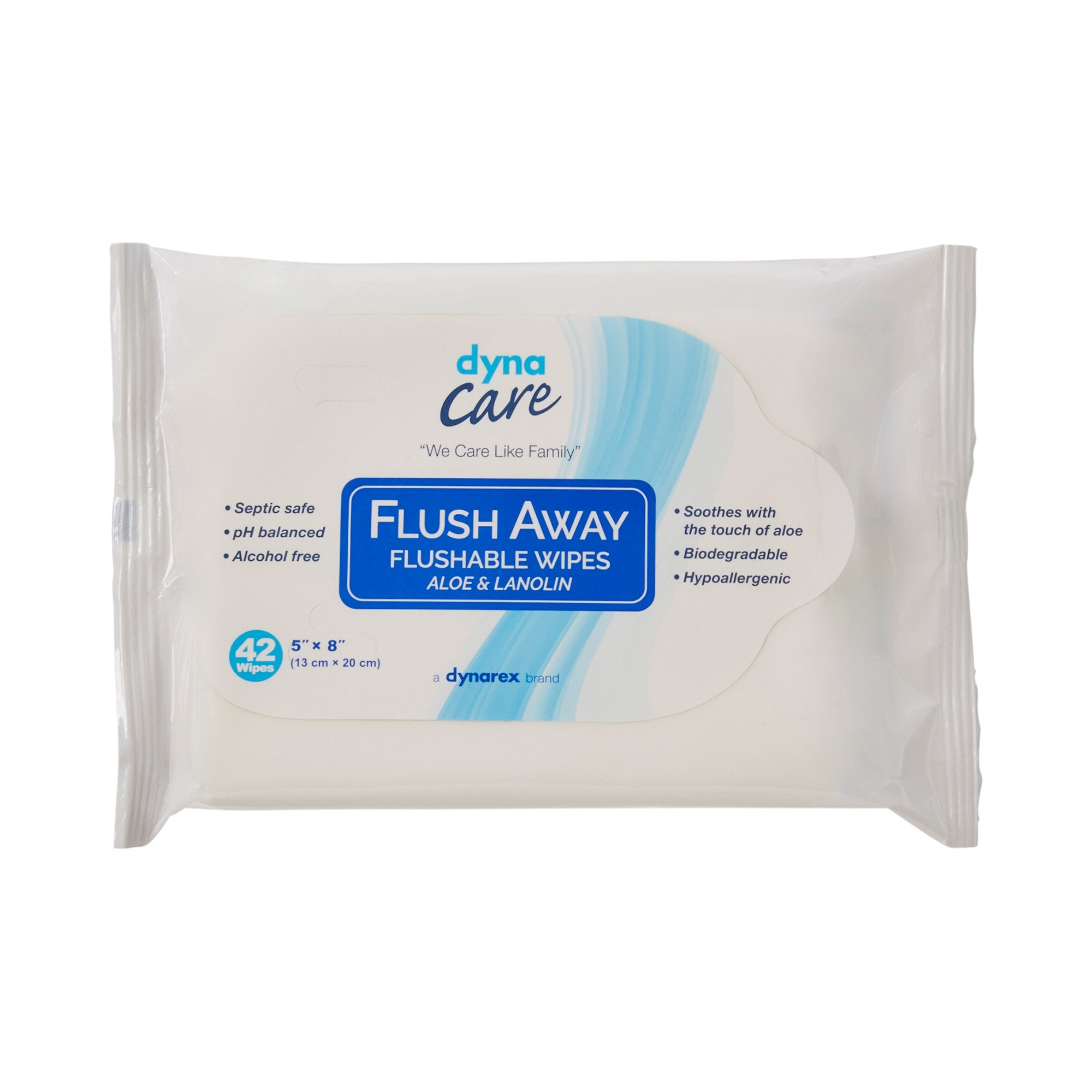 Flushable Personal Wipe Flush Away Junior Soft Pack Scented 12 Count, Packaging Type- Case