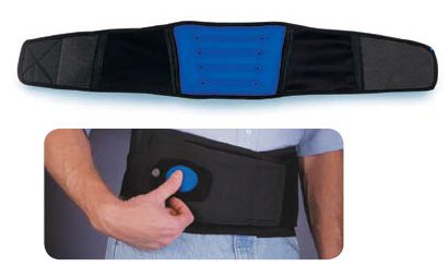 Air Back Support Ossur FormFit Small Hook and Loop Closure 25 to 30 Inch Waist Circumference 10 Inch Height Adult