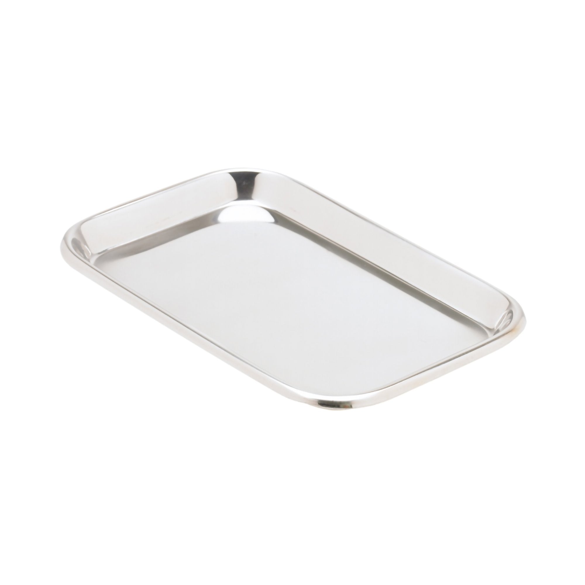 Instrument Tray Miltex® Non Perforated Mayo Stainless Steel 23/32 X 6-1/2 X 10 Inch