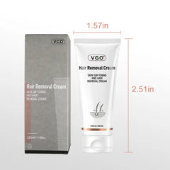 All Skin Types Hair Removal Cream for Women & Men,120Ml / 4.060Z Body Care Wax Cosmetic
