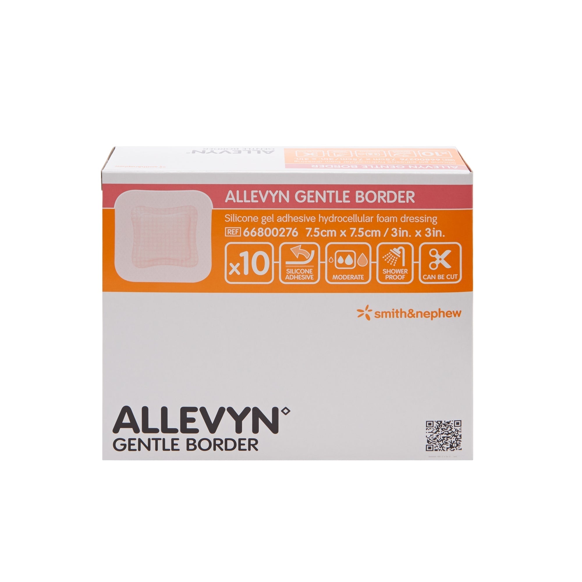 allevyn gentle border silicone foam dressing 3 x 3 inch allevyn gentle border foam dressing mk665772bx