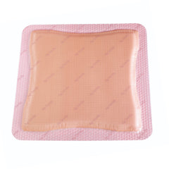 Foam Dressing Allevyn Gentle Border 7 X 7 Inch With Border Film Backing Silicone Gel Adhesive Square Sterile