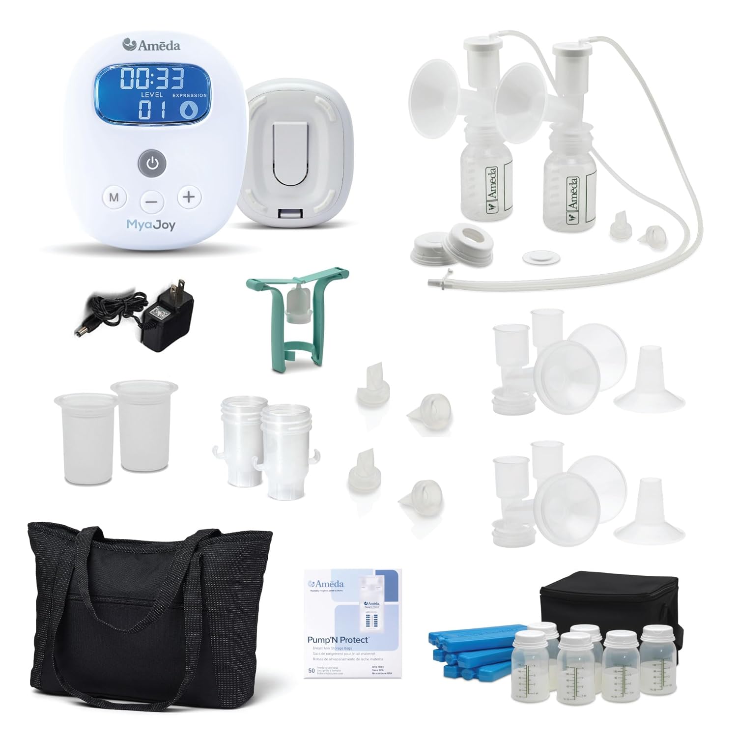 ameda mya joy double electric breast pump kit ameda mya joy double electric breast pump kit mk1166471ea