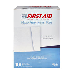 american white cross nonadherent dressing 3 x 4 inch american white cross non adherent dressing mk142142bx