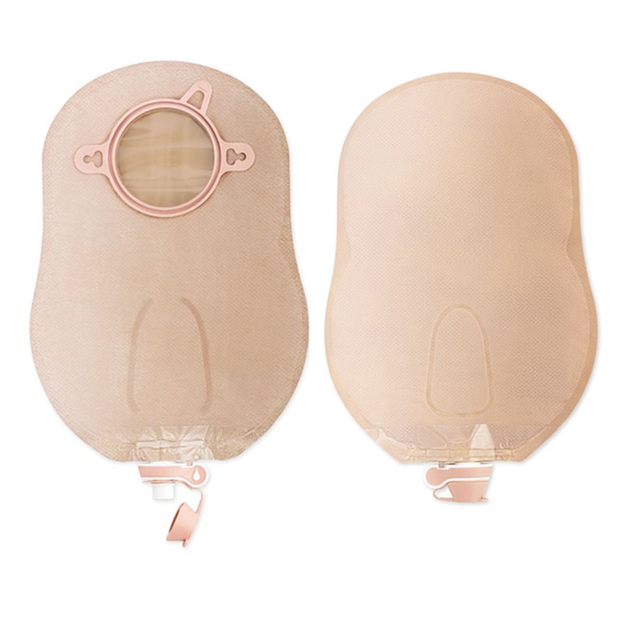 Urostomy Pouch New Image Two-Piece System 9 Inch Length Drainable