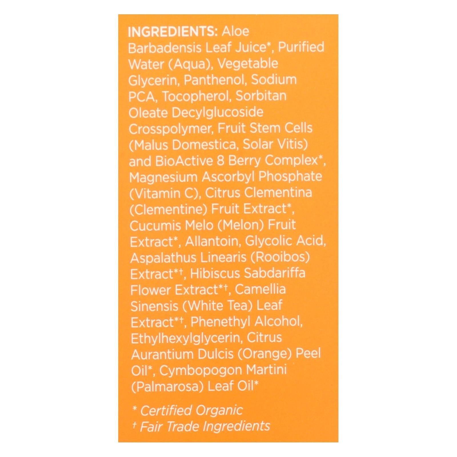 andalou naturals brightening clementine plus c illuminating toner 6 fl oz