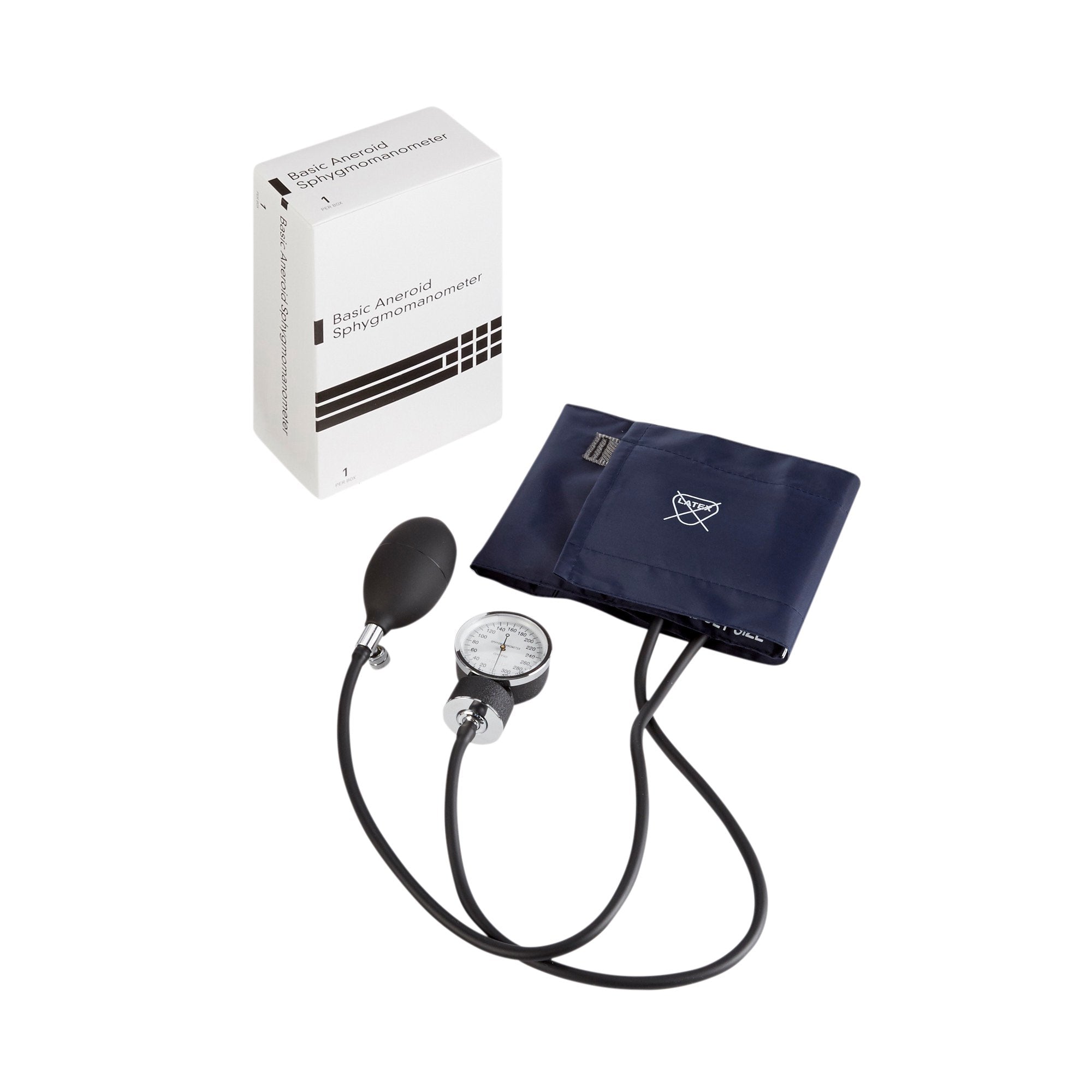 Aneroid Sphygmomanometer Unit BASIC Adult Cuff Nylon Cuff 23   40 cm Pocket Aneroid