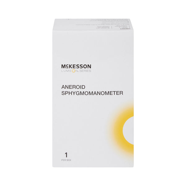 Aneroid Sphygmomanometer Unit McKesson Deluxe Large Adult Cuff Nylon Cuff 34   50 cm Pocket Aneroid