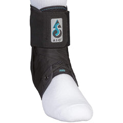 Ankle Brace ASO Speed Lacer Medium Lace Up / Hook and Loop Strap Closure Foot