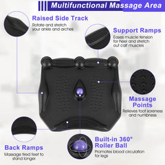 Anti Fatigue Standing Desk Mat with Massage Roller Ball and Points
