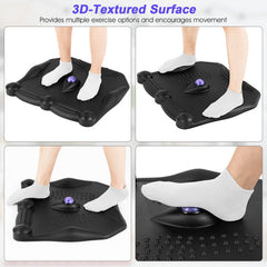 Anti Fatigue Standing Desk Mat with Massage Roller Ball and Points