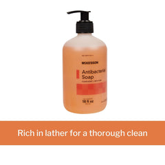 antibacterial soap mckesson liquid 18 oz pump bottle clean scent packaging type each