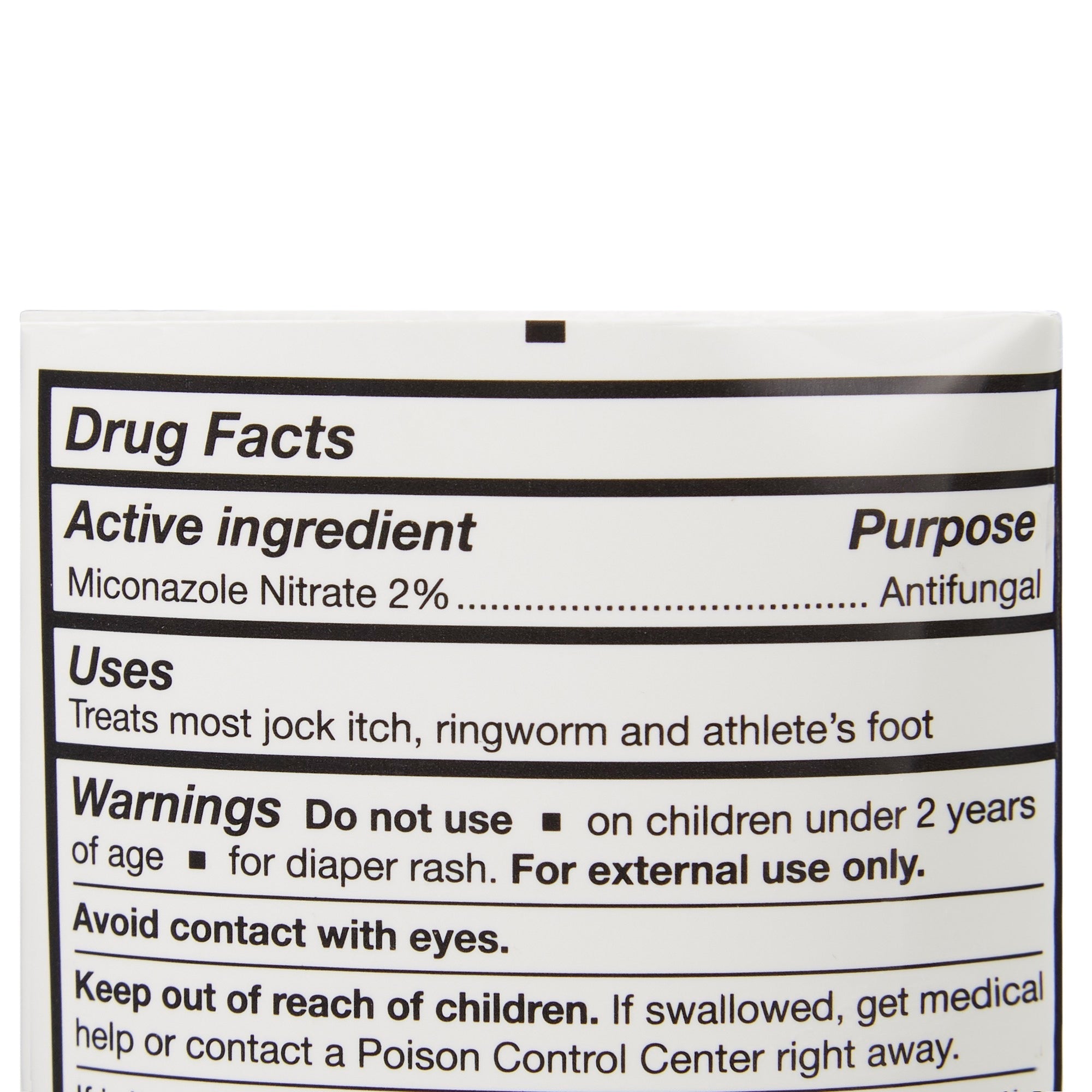 antifungal mckesson brand 2 strength cream 4 oz tube packaging type case