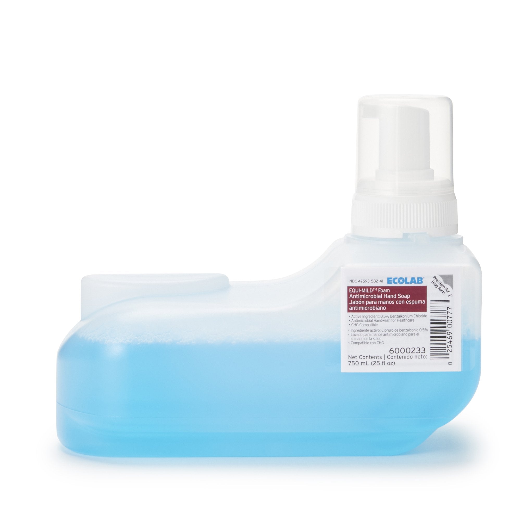 Antimicrobial Soap Equi Mild Foaming 750 mL Dispenser Refill Bottle Floral Scent