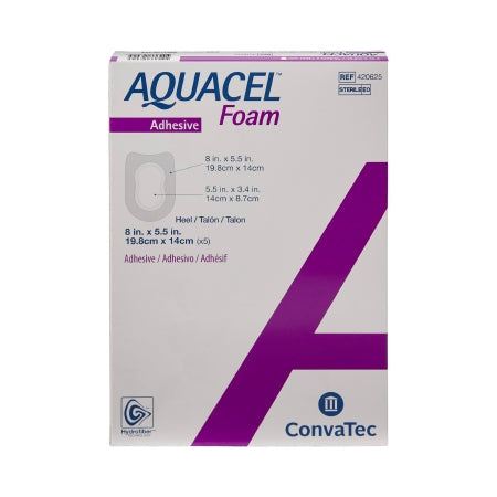 aquacel silicone adhesive with border silicone foam dressing 5 x 8 inch aquacel foam dressing mk802597bx