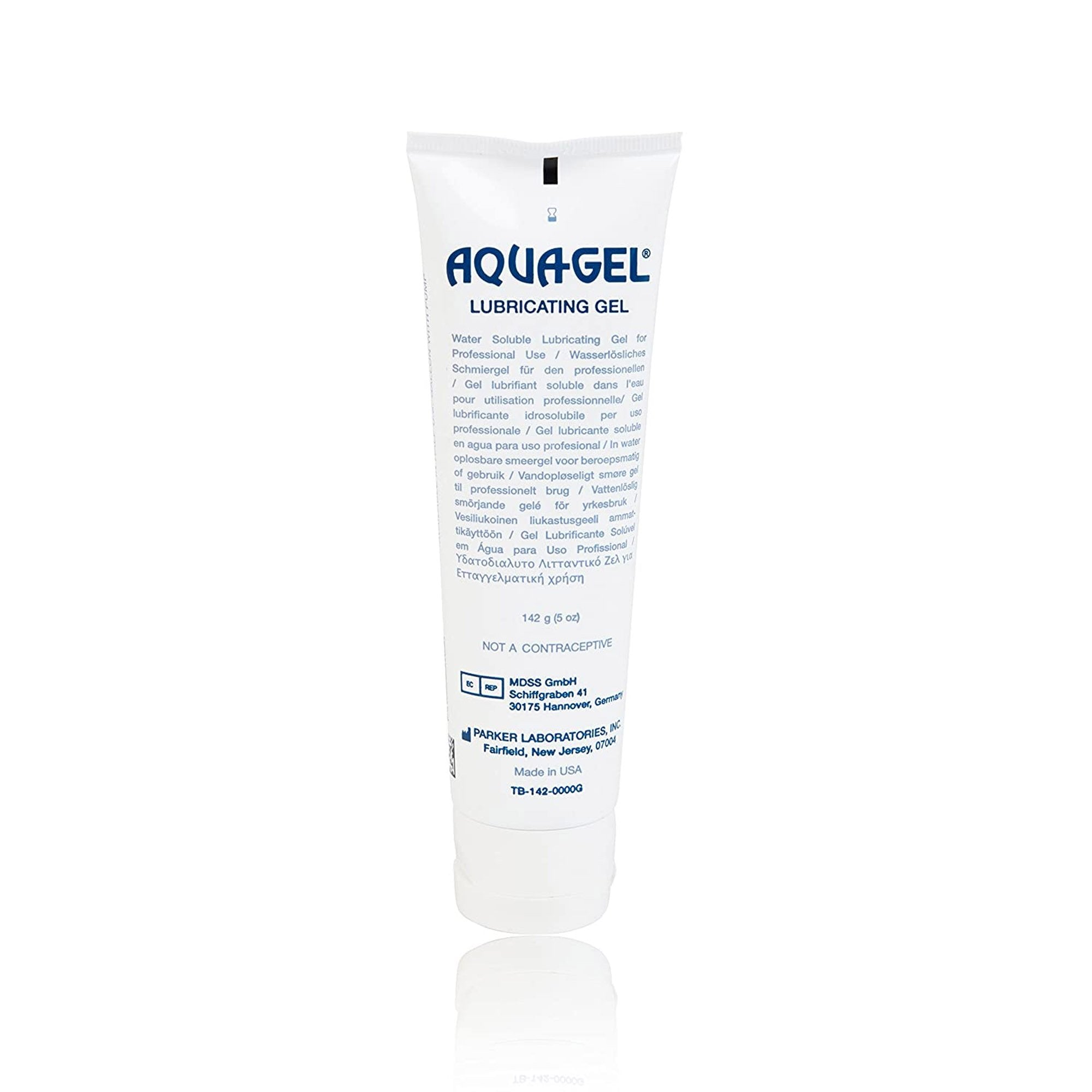 aquagel lubricating jelly 5 oz flip top tube
