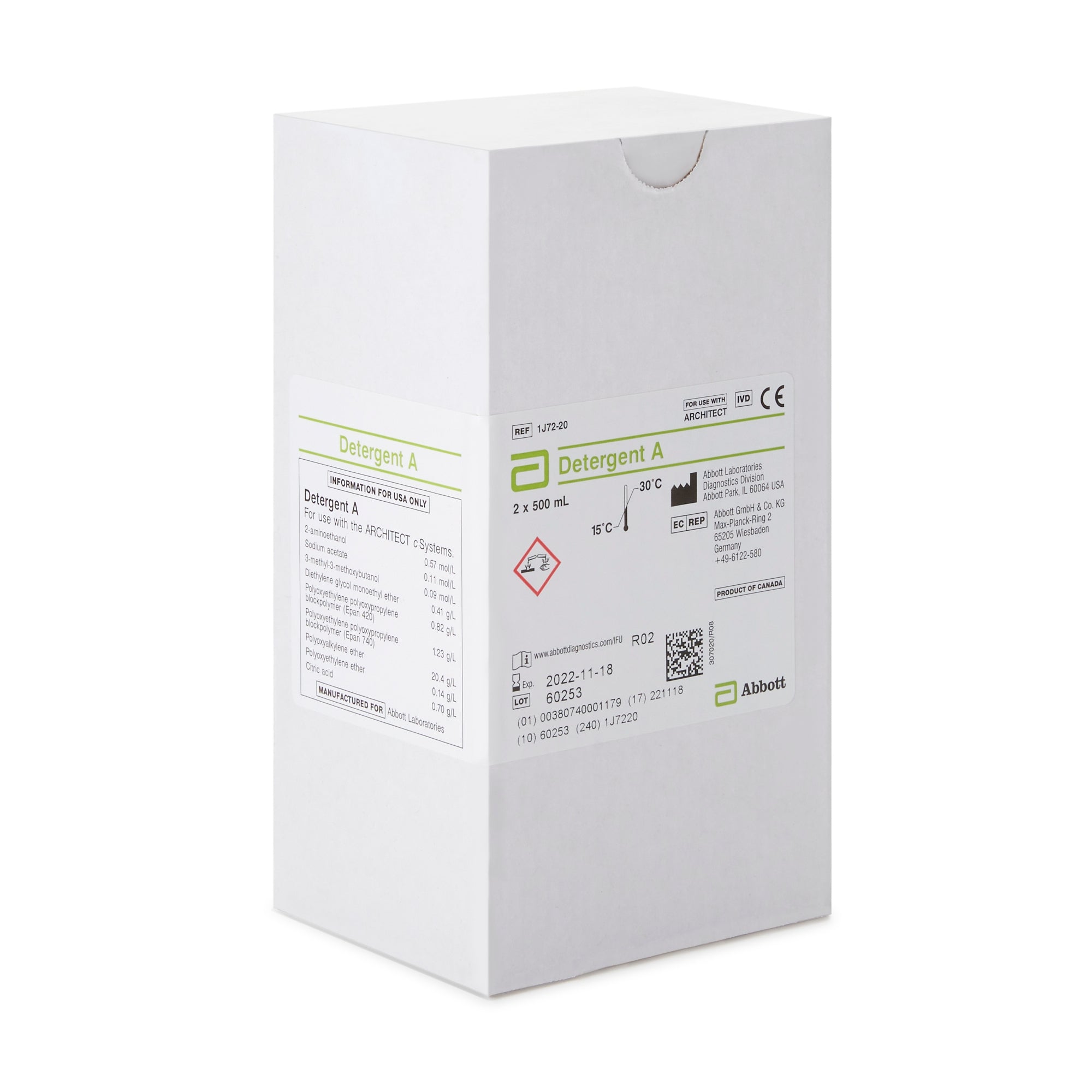 architect detergent a reagent for use with architect c16000 analyzer architect detergent a general chemistry system reagent mk867684ea