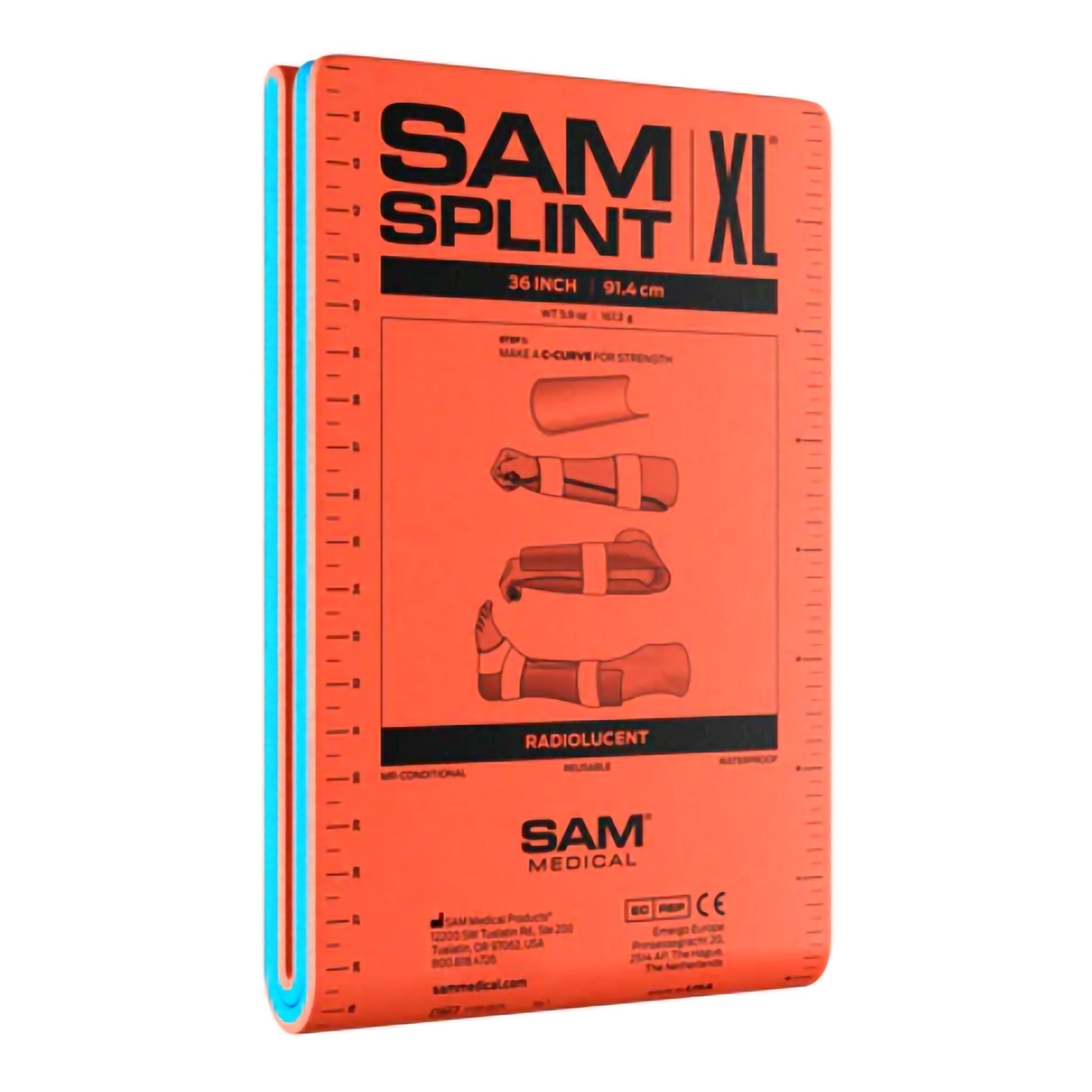 Arm Splint Sam Without Closure One Size Fits Most