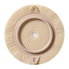 Ostomy Barrier Assura Precut, Extended Wear Silicone Based Adhesive 50 mm Flange Red Code System Synthetic Resin 1 3/8 Inch Opening