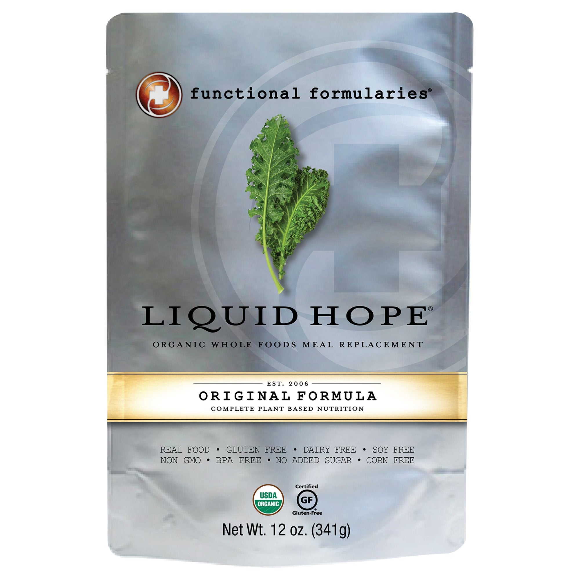 Oral Supplement Liquid Hope Unflavored Liquid 12 oz. Pouch, Packaging Type- Case