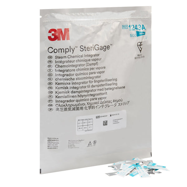 Attest Sterilization Chemical Integrator Strip Steam 2 Inch Length