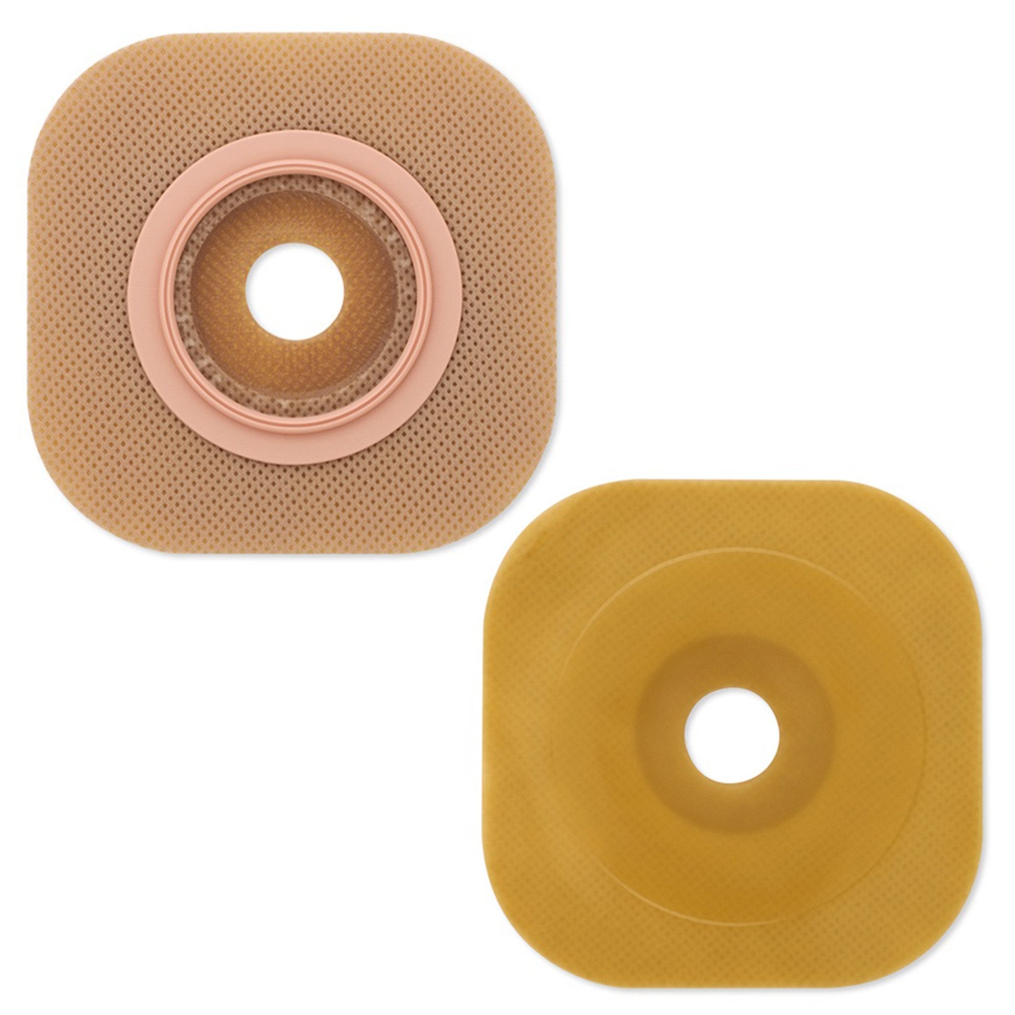 Ostomy Barrier FlexWear Trim to Fit, Standard Wear Without Tape 57 mm Flange Red Code System Up To 3-1/4 Inch Opening