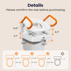 ax12 comfort steady toilet seat lift