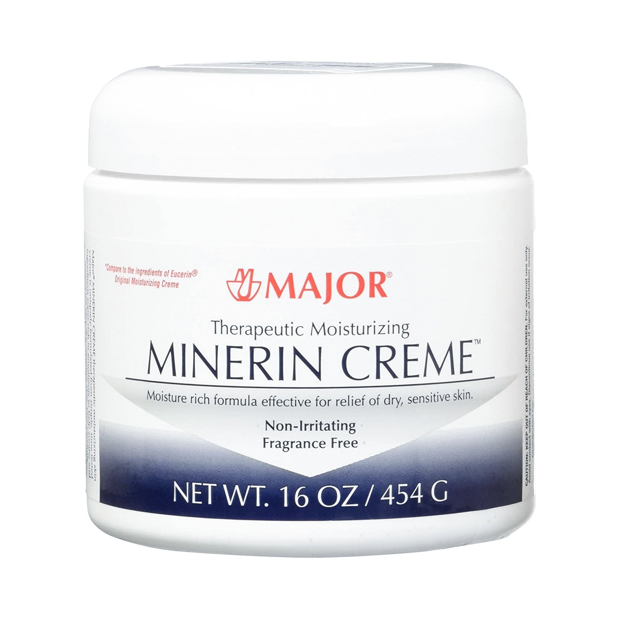 Hand and Body Moisturizer Minerin 16 oz. Jar Unscented Cream