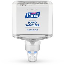 Hand Sanitizer Purell Healthcare Advanced Gentle & Free 1,200 mL Ethyl Alcohol Foaming Dispenser Refill Bottle, Packaging Type- Case