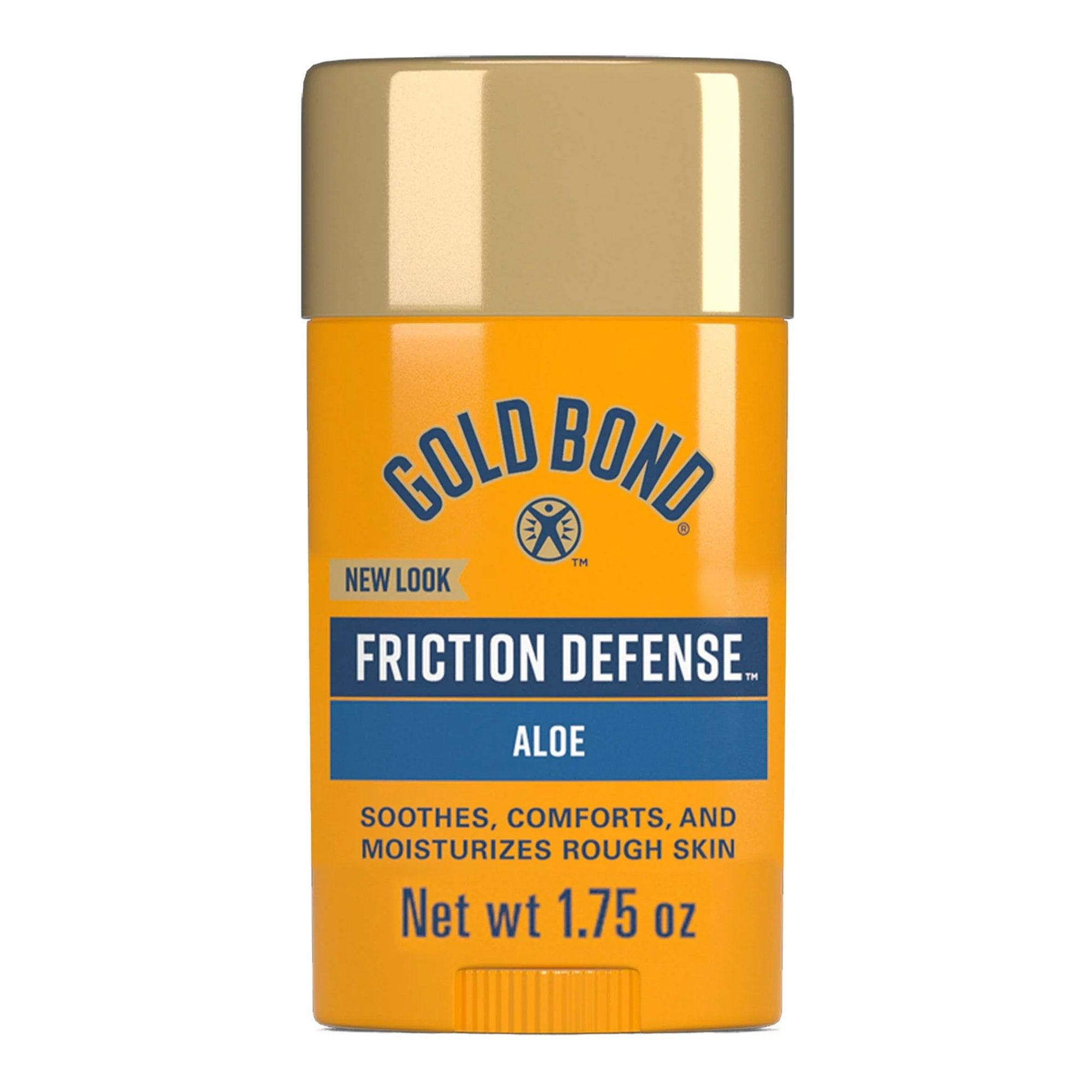 Hand and Body Moisturizer Gold Bond Friction Defense 1.75 oz. Stick Unscented Solid