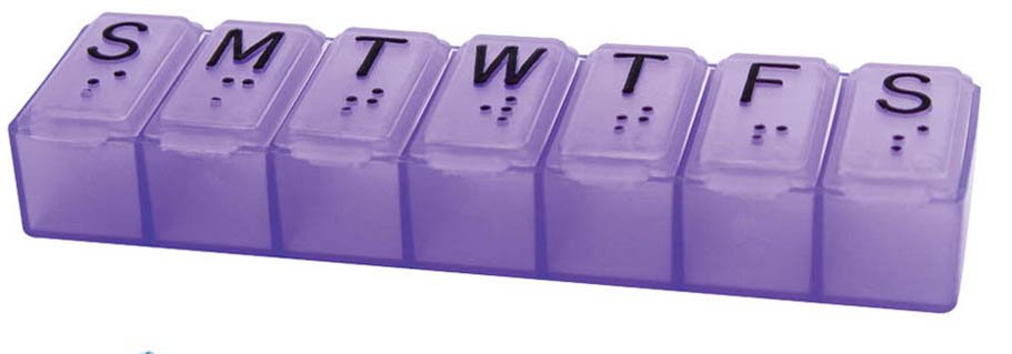 Pill Organizer Medium 7 Day 1 Dose