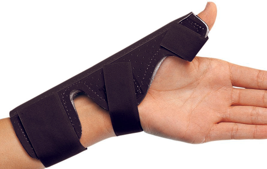 Thumb Splint ProCare One Size Fits Most Hook and Loop Closure Left or Right Hand Beige