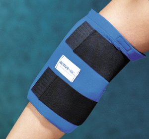 Cold Pack with Wrap Active Ice Knee One Size Fits Most 12 X 13 Inch Cloth / Nylon / Plastic / Gel Reusable