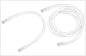 Suction Tubing Kit Gomco Clear 1/4 Inch I.D. 1 1/2 Foot Length / 6 Foot Length PVC Sterile