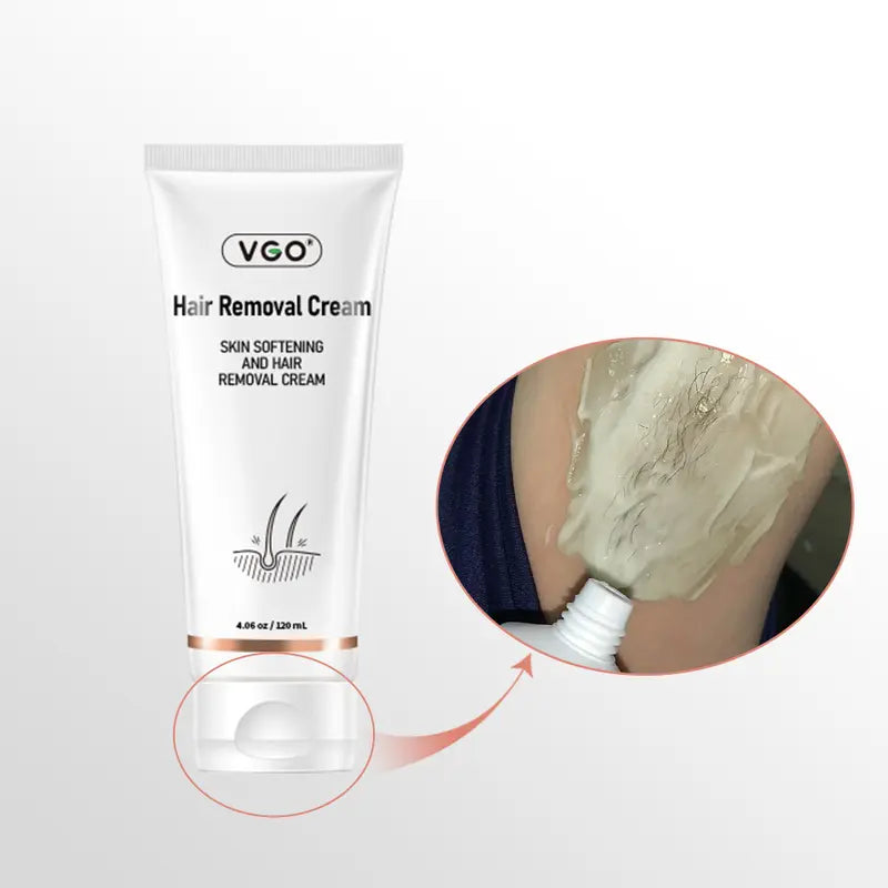 All Skin Types Hair Removal Cream for Women & Men,120Ml / 4.060Z Body Care Wax Cosmetic