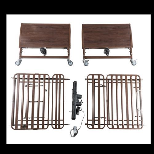 bariatric bed package w 42 bed mattress side rails