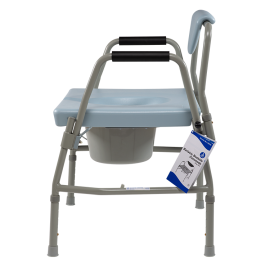 bariatric drop arm commode