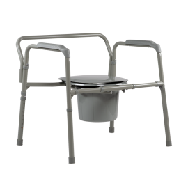 bariatric folding commode