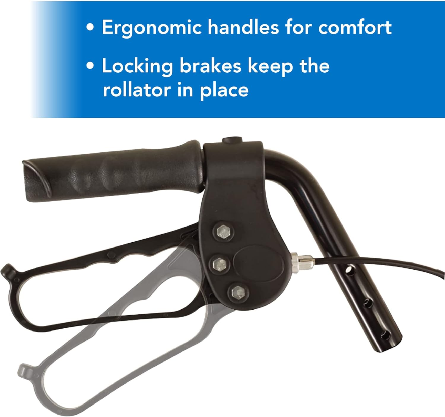 bariatric rollator w 8 wheels burgundy