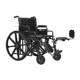 bariatric wheelchair 24 x 18 w desk arm elevating leg r