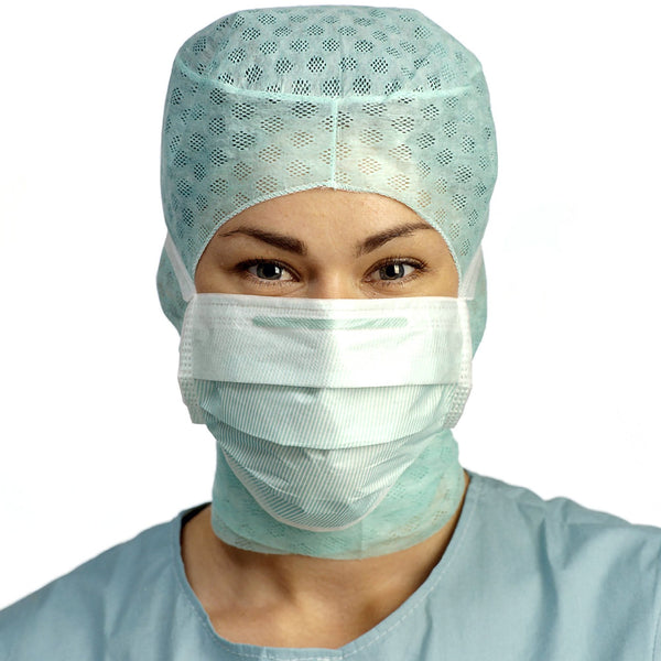 Surgical Mask Barrier Special Anti fog Not Rated Tie Closure One Size Fits Most