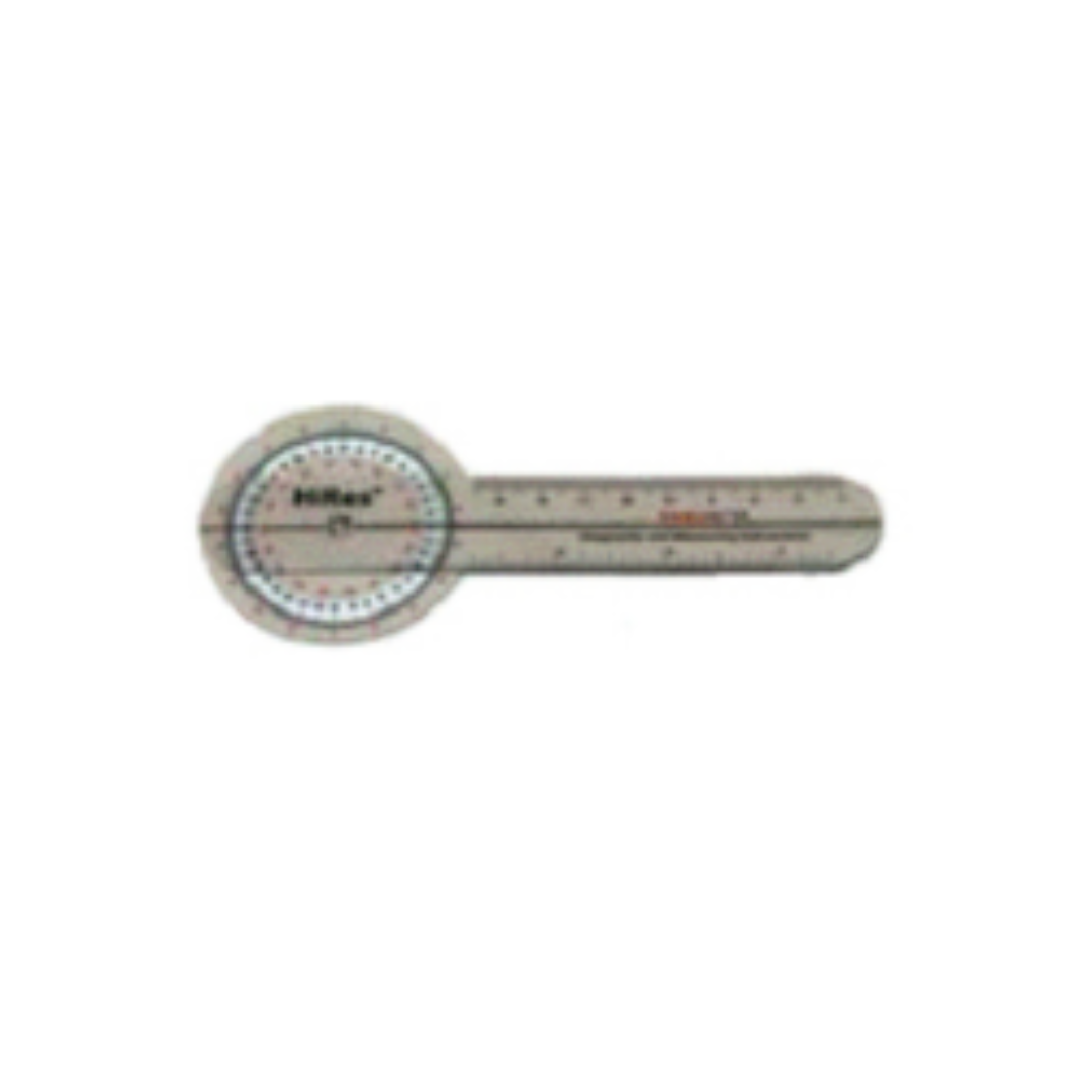 baseline hires goniometer 6 plastic 360 degree