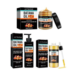 Batana Oil Set, Including Shampoo & Hair Mask & Hair Oil, Hair Care & Styling Product for Men & Women, Spa Water
