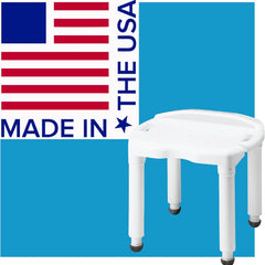 bath bench composite w o back knock down retail carex