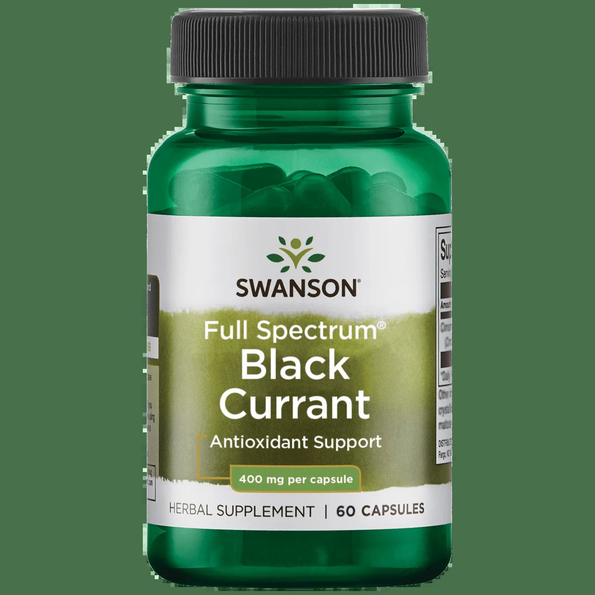 Full Spectrum Black Currant 400 Mg 60 Capsules