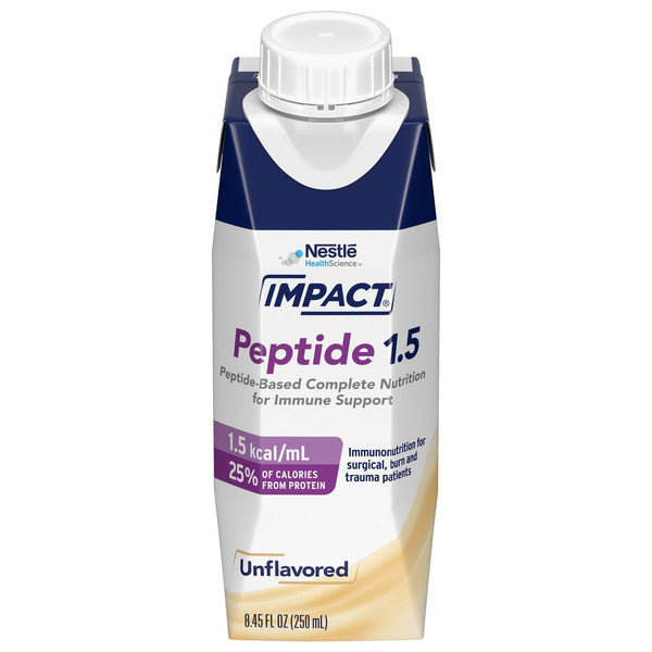 Tube Feeding Formula Impact Peptide 1.5 Unflavored Liquid 250 mL Carton, Packaging Type - Each Default Title