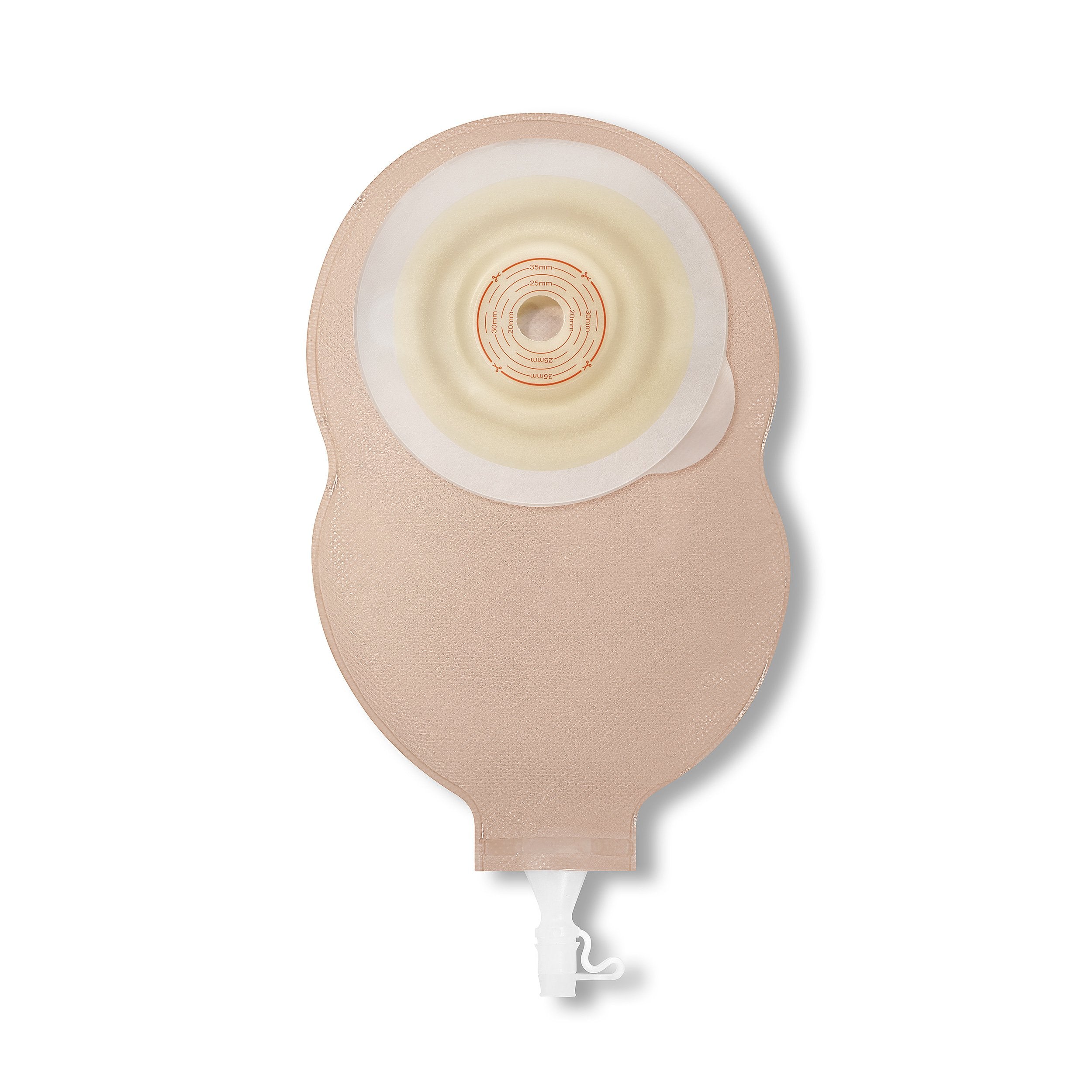 Urostomy Pouch Esteem One-Piece System Convex V1, Trim to Fit